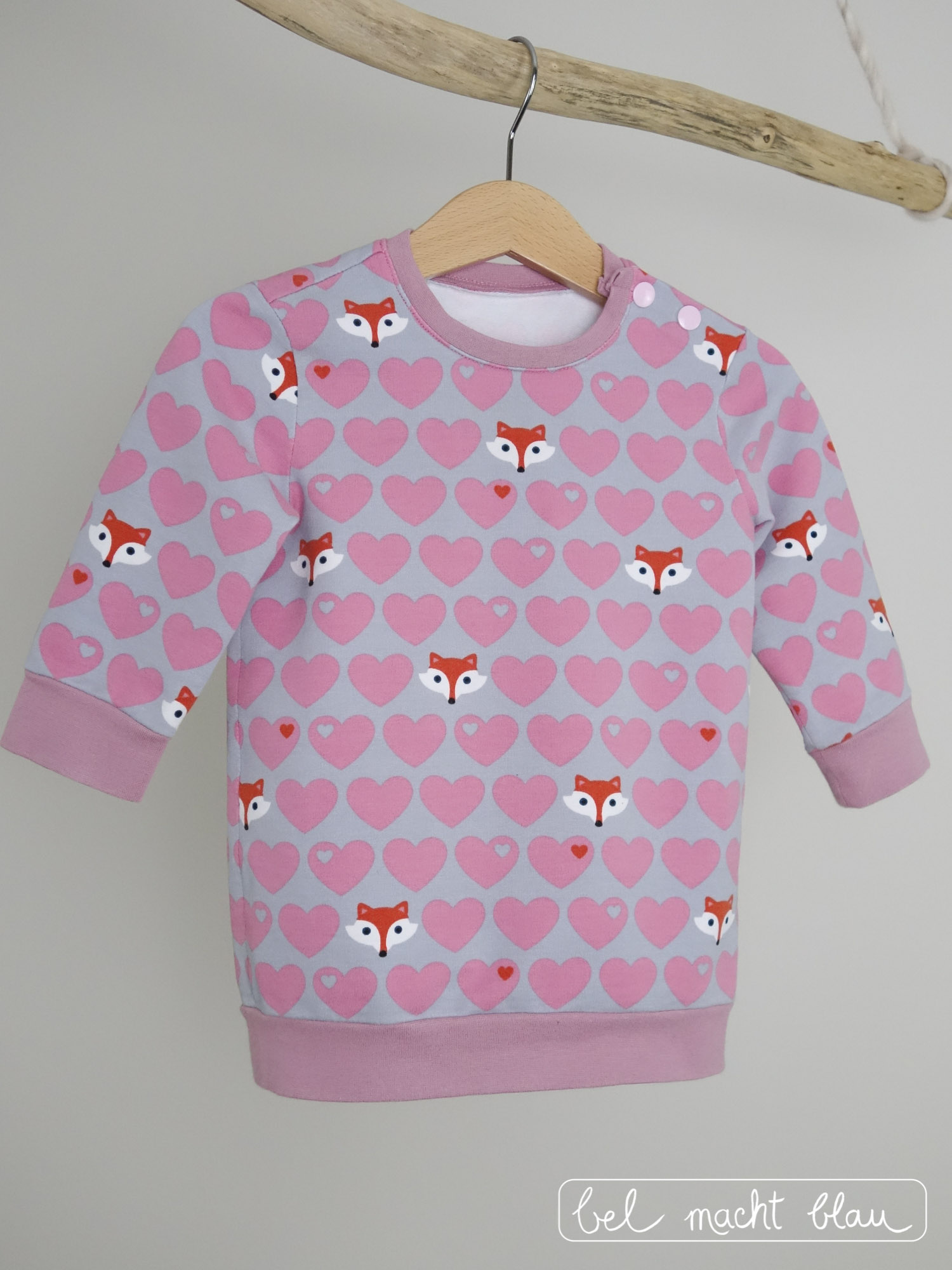 süßer Baby Sweater (groeny) aus Fuchssweat (byGraziela)