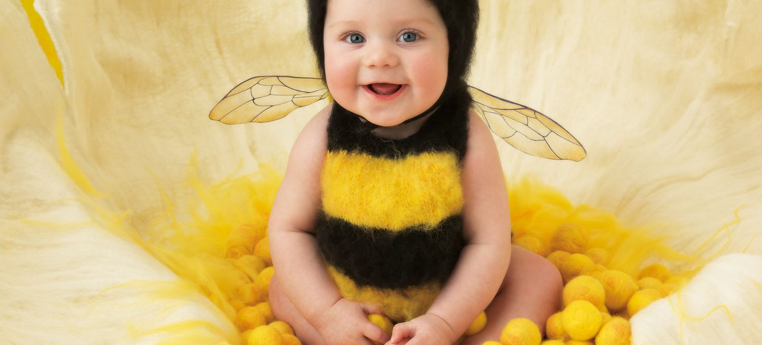 Anne Geddes "Small World" Biene - Babyfotografie