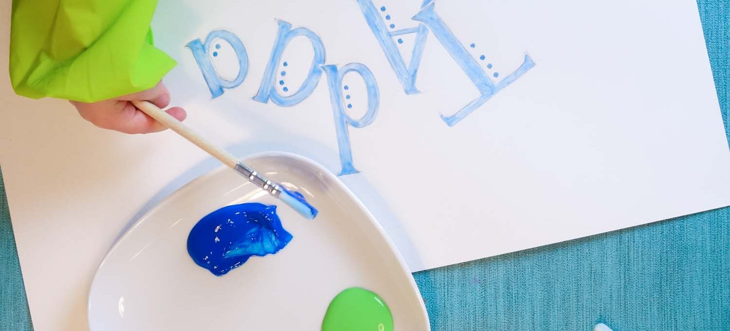 Malen mit Kleinkindern - Tipps für Farben, Pinsel und Papier